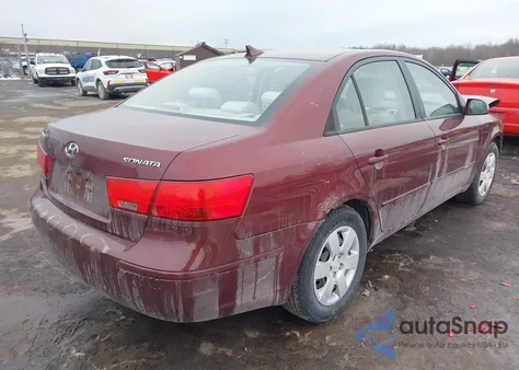 2009 Hyundai Sonata Gls from USA, damaged, VIN 5NPET46C79H496744
